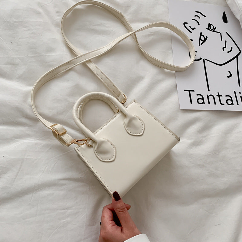 Crossbody ins wild western style small square bag