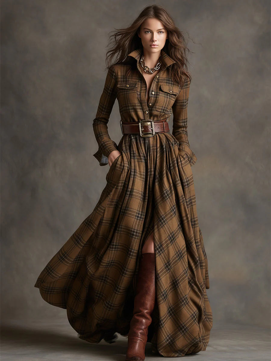 Scarlett™ | Belted Shirt Dress