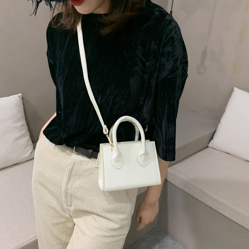 Crossbody ins wild western style small square bag